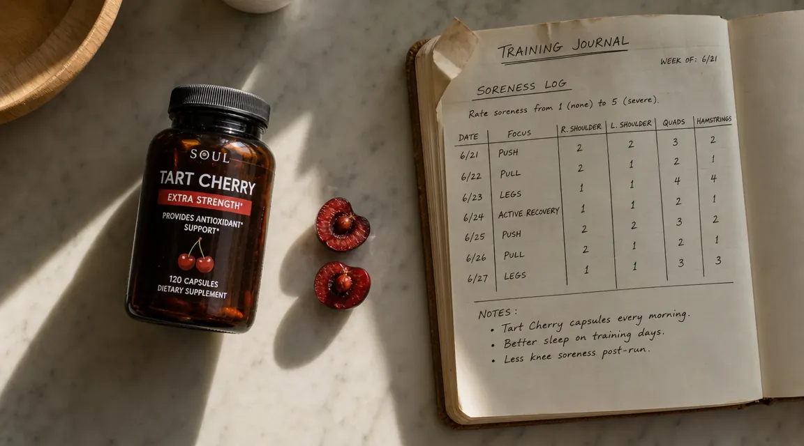 Carlyle Tart Cherry Extract Review: Eight Weeks of Tracking Soreness and Sleep